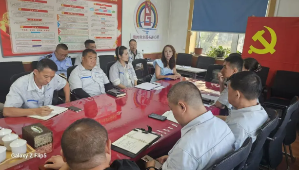 哈尔滨国企党建学院深入yl6809永利皇宫各地区供水分公司开展教学调研