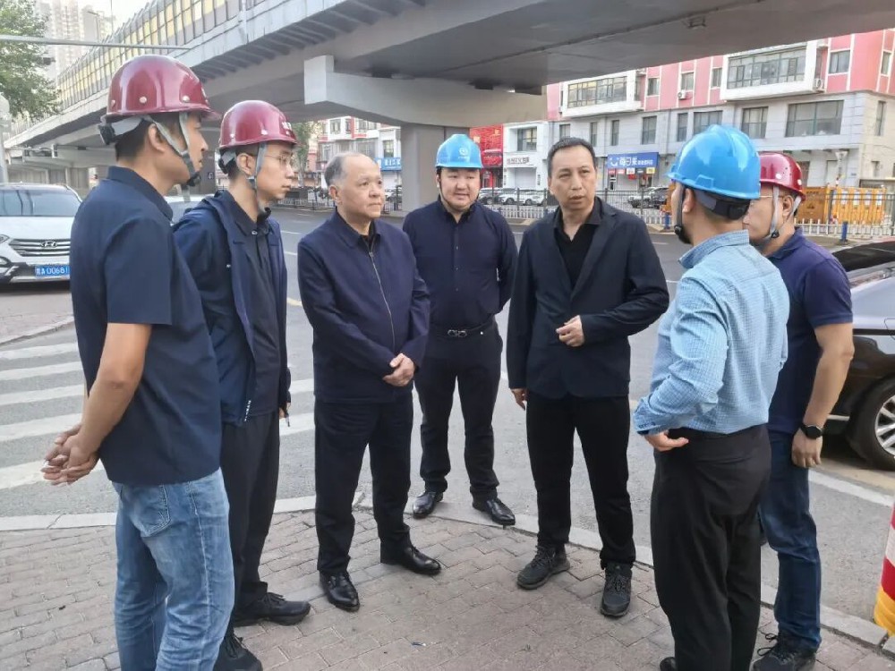 国庆我在岗 水务争先锋｜树牢“安全第一”思想 确保建设项目平稳有序推进