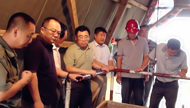 市纪委大项目跟进监督检查督导组视察多水源供水输水管线工程建设