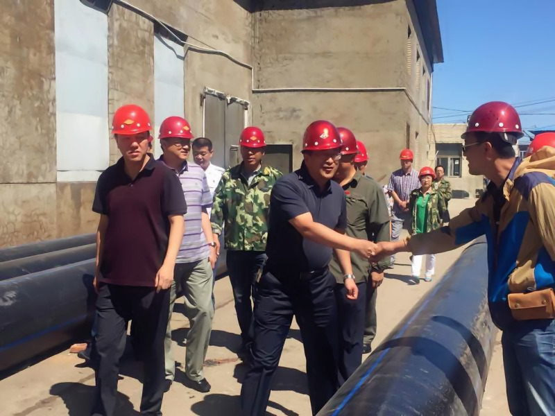 道口六道街管线修复工程顺利完工，百姓吃上了安全放心水