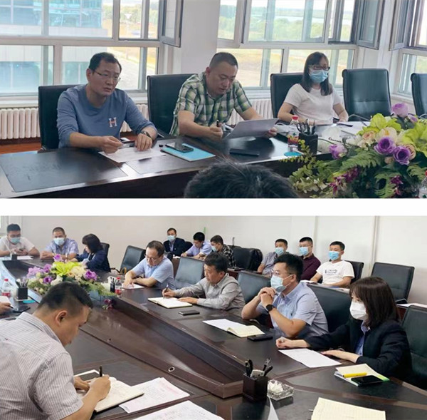 市住建局主持召开二次供水设施改造项目泵房供热接入事宜协调会