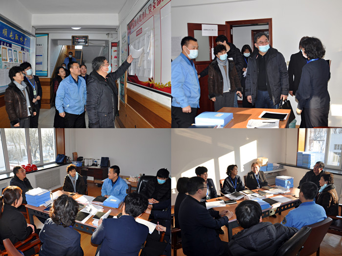 集团公司纪委书记林国杰一行检查指导朱顺屯取水厂工作