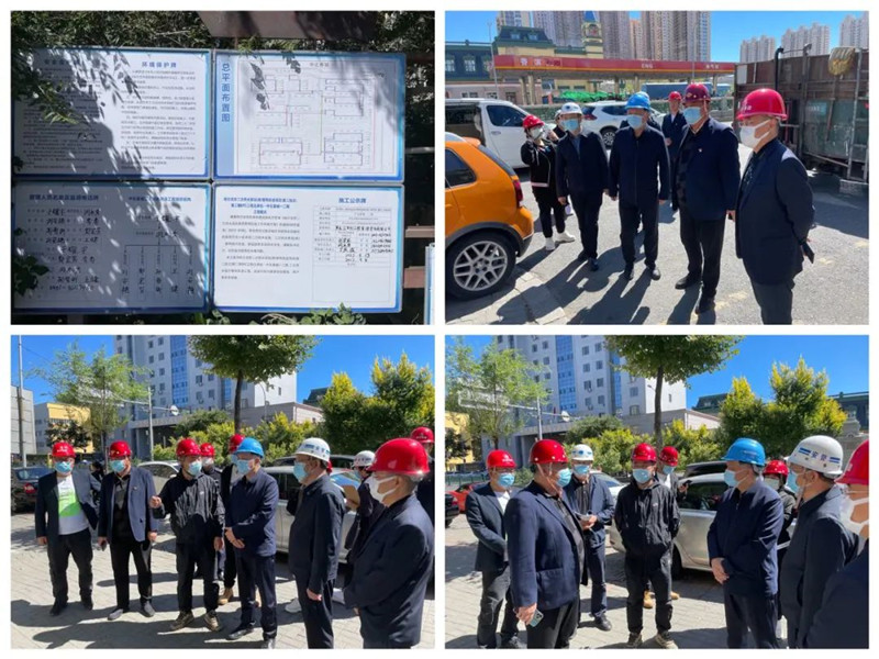 供水集团党委书记、董事长孙明带队督导调研江南主城区二次供水设施改造施工现场疫情防控安全生产及重点工程推进事宜